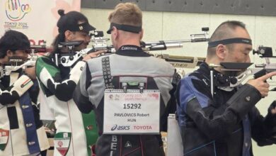 تیرانداز ایران در جایگاه هفتم تفنگ بادی ۱۰ متر ایستاد 