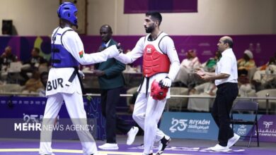 صادقیان به مدال نقره دست یافت/ چهاردهمین مدال نقره برای ایران