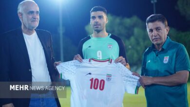 شماره پیراهن جدید مهدی طارمی در تیم ملی فوتبال ایران + عکس