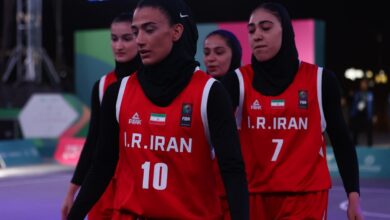 بسکتبال سه نفره زنان ایران به مدال نرسید