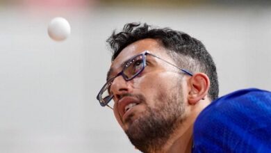 پیروزی متقدرانه فرزاد چراغی مقابل پینگ پنگ باز برزیلی 