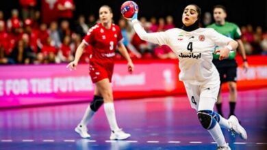 تیم هندبال بانوان ایران برابر مجارستان شکست خورد