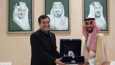 دیدار وزرای ورزش ایران و عربستان در ریاض با محور توسعه همکاریهای ورزشی دیدار وزرای ورزش ایران و عربستان در ریاض با محور توسعه همکاریهای ورزشی