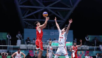 برتری تیم ملی بسکتبال سه نفره ایران مقابل ترکیه