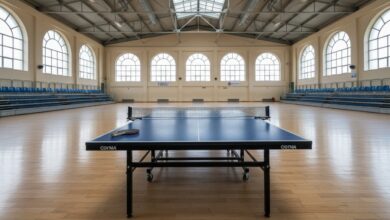 ابعاد استاندارد میز پینگ پنگ و تاثیر آن در بازی حرفه‌ای و تفریحی
