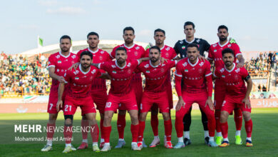 ترکیب تیم فوتبال پرسپولیس برای دیدار با پیکان اعلام شد