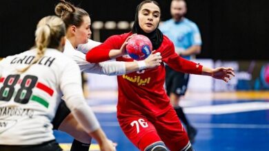 تیم هندبال زنان ایران برابر اروگوئه شکست خورد