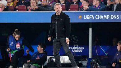 واکنش فلیک به ناراحتی یامال بعد از تعویض