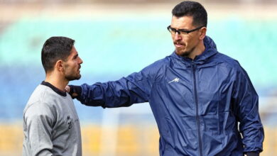 بازگشت عمری به تمرین/ هافبک پرسپولیس به بازی با آلومینیوم می‌رسد؟