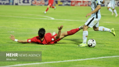 تساوی آلومینیوم و تراکتور در نیمه اول