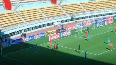 تساوی فولاد و چادرملو در نیمه اول