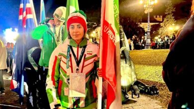 برگزاری اختتامیه المپیک زمستانی ۲۰۲۶/صدف ساوه شمشکی پرچمدار شد