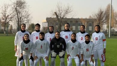 شکست تیم ملی فوتبال زنان ایران مقابل کره‌جنوبی