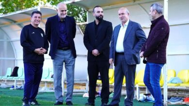 رئیس فدراسیون فوتبال ناظر سومین جلسه تمرین تیم ملی