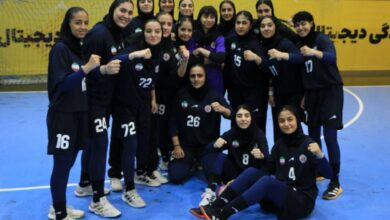 دختران هندبال ایران به مرحله نیمه نهایی صعود  کردند