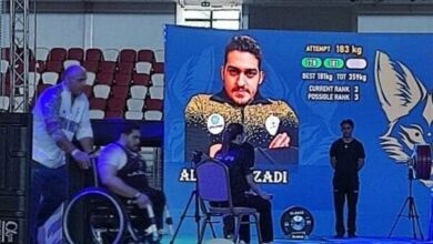 ایزدی چراغ اول تیم ملی پاراوزنه‌برداری را با مدال طلا و برنز روشن کرد
