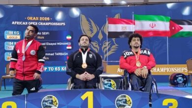 پاراوزنه بردار ایران در مسابقات آزاد الجزایر طلا گرفت