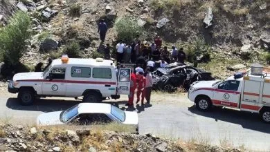 سقوط خودرو به دره در محور بانه ـ سقز ۴ کشته برجا گذاشت سقوط خودرو به دره در محور بانه ـ سقز ۴ کشته برجا گذاشت