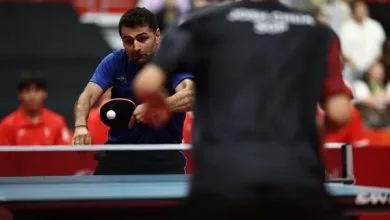 شکست تیم ملی تنیس روی میز برابر چین تایپه در مرحله یک چهارم