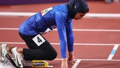 دختر دونده ایران در دو ۴۰۰ فینالیست شد