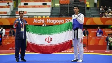 تکواندو ایران در جایگاه دوم ایستاد